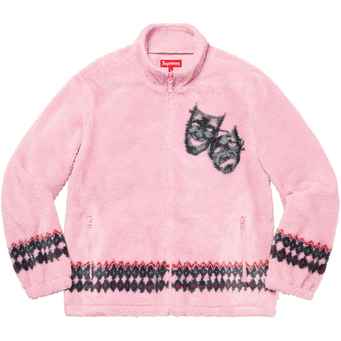 Drama Mask Fleece Jacket view 12